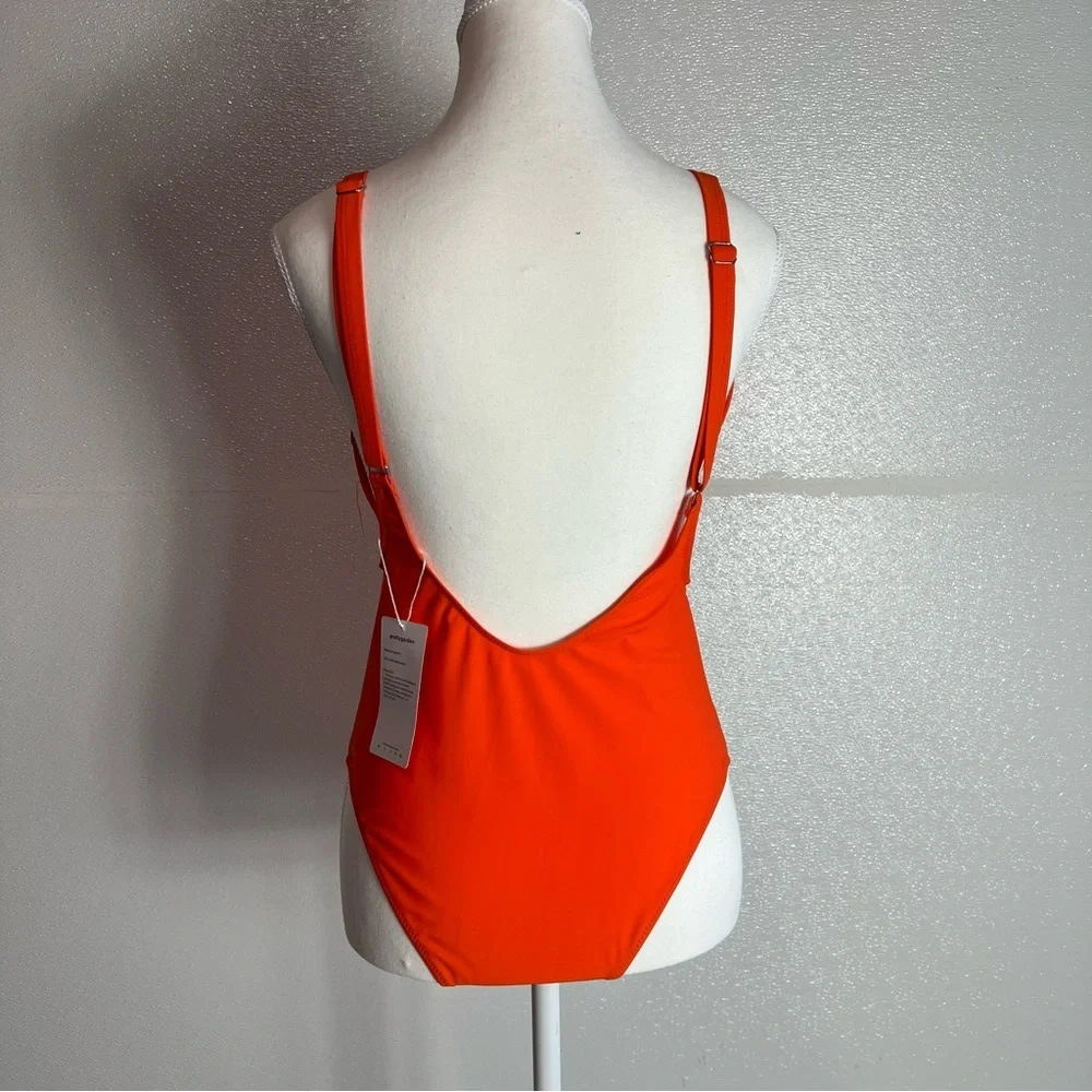 NWT Women One Piece Swimsuit U Neck Tummy Control‎ Swimwear Size